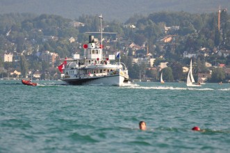 Dampfschiff Stadt Rapperswil Hafen Riesbach