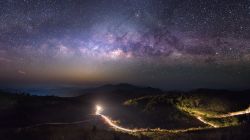 The Milky Way Over Thailand 1920x1080